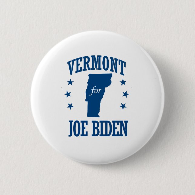 VERMONT FÜR BIDEN BUTTON (Vorderseite)