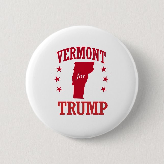 VERMONT FÜR DONALD TRUMP BUTTON (Vorderseite)