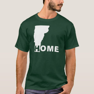 Vermont Heim Weg Von Staat T-Shirt Tees