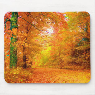 Vermont Herbstlandschaft Mousepad
