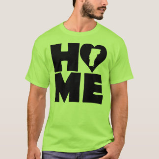 Vermont Home Heart State Tees T-Shirt