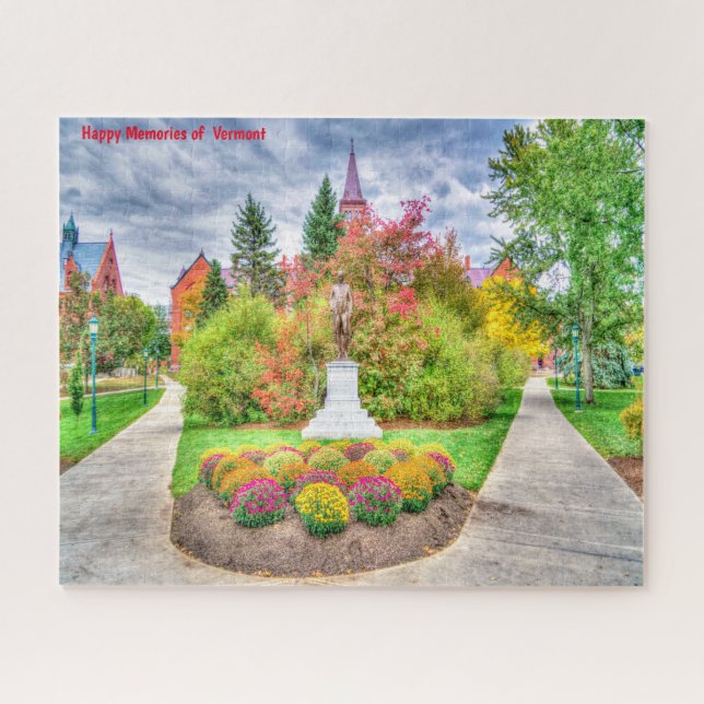 Vermont im Herbst. Jigsaw Puzzle (Horizontal)