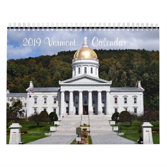 Vermont-Kalender 2019 Kalender (Titelbild)