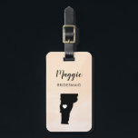 Vermont-Karten-Gepäck-Umbau, Wedding Gepäckanhänger<br><div class="desc">Diese Staatsgepäckumbauten machen die perfekten Hochzeits-Party-Geschenkumbauten oder die willkommenen Taschenumbauten.  Krawatte es zu Ihren Brautjungferngeschenken anstelle eines typischen Papiergeschenkumbaus und sie können ihn für Monate und Jahre zu gekommen benutzen. Umbauten haben einen Pfirsichaprikosen-Aquarellhintergrund. Um das Herz am Hochzeitsstandort zu setzen,  verwenden Sie "besonders anfertigen weiter" Wahl.</div>