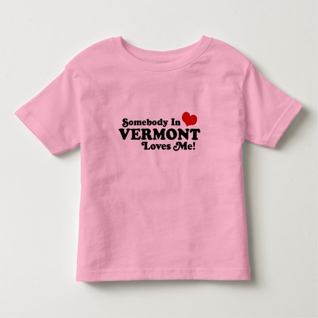 Vermont Kleinkind T-shirt (Vorderseite)