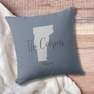 Vermont Kontur Throw Kissen