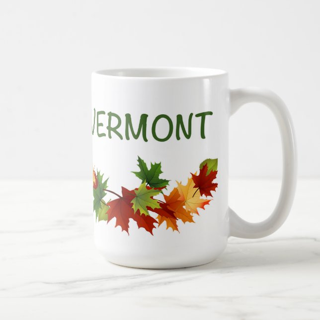 Vermont-Laub-Tasse Tasse (Rechts)