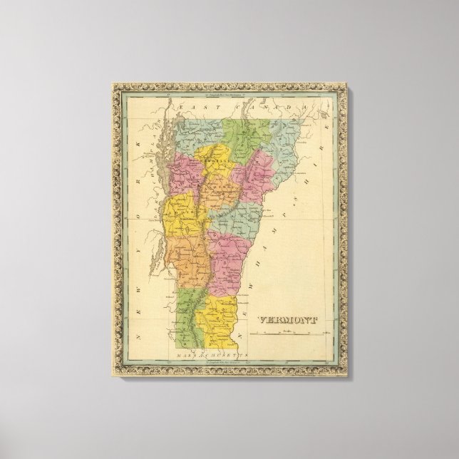 Vermont Leinwanddruck (Vorderseite)