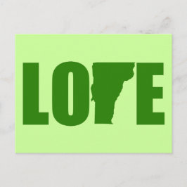 Vermont Liebe Postkarte