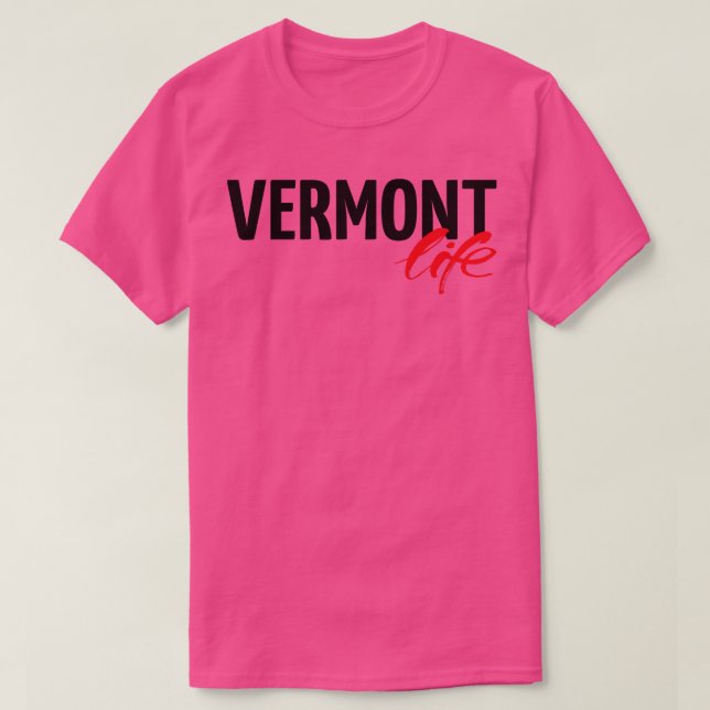 Vermont Life T-Shirt (Design vorne)