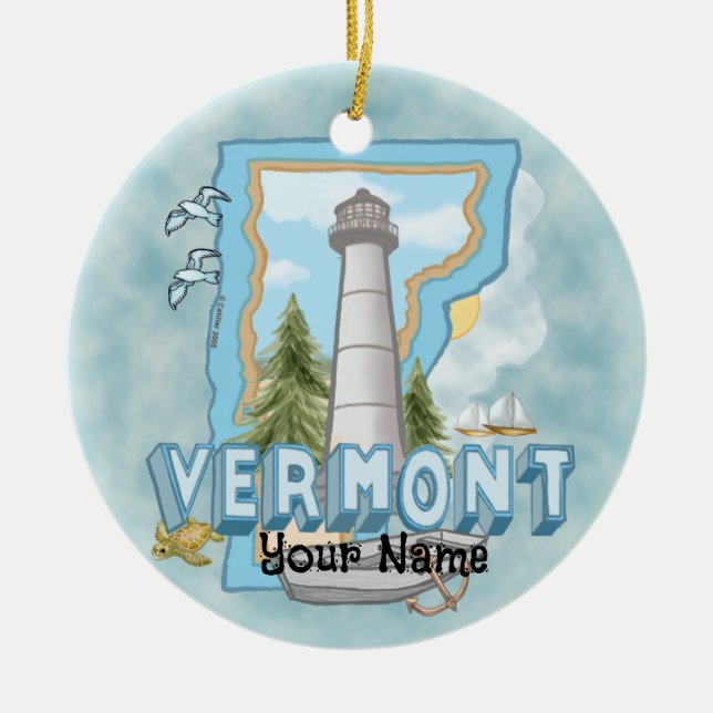 Vermont Lighthouse Ornament (Vorne)