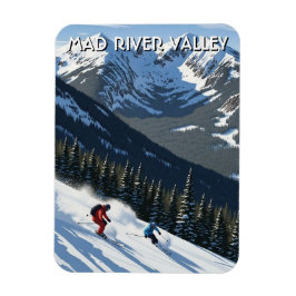 Vermont Mad River Valley Reise Magnet