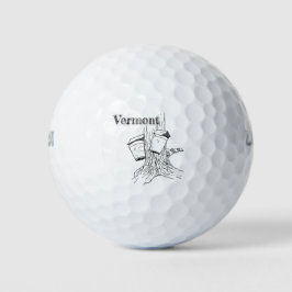Vermont Maple Trees Golfball