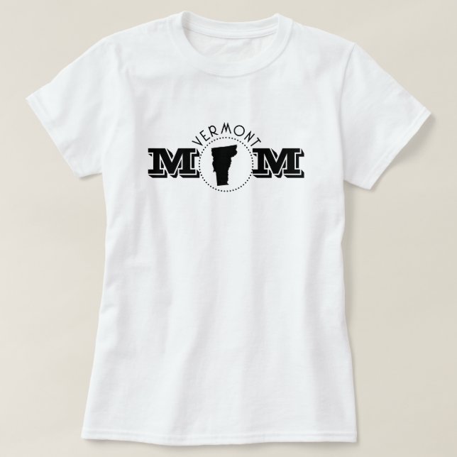 Vermont Mom  T-Shirt (Design vorne)