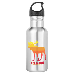 Vermont Moose Edelstahlflasche