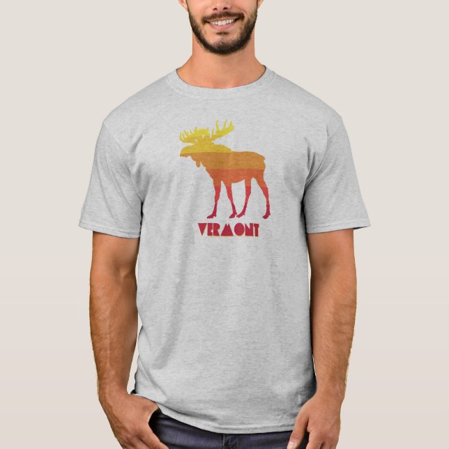 Vermont Moose T-Shirt (Vorderseite)