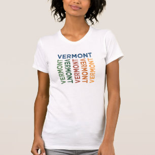 Vermont Niedlich Colorful T-Shirt