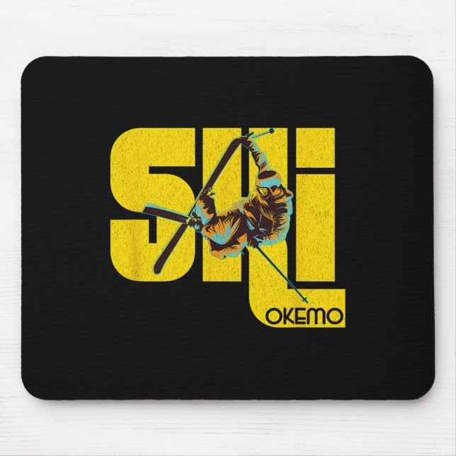 Vermont Okemo Mountain Ski Mousepad (Vorne)