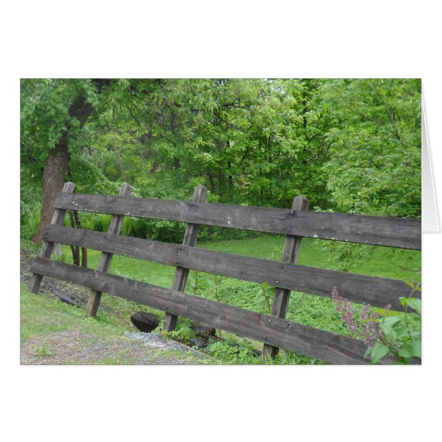 Vermont Picket Fence (Vorderseite (Horizontal))