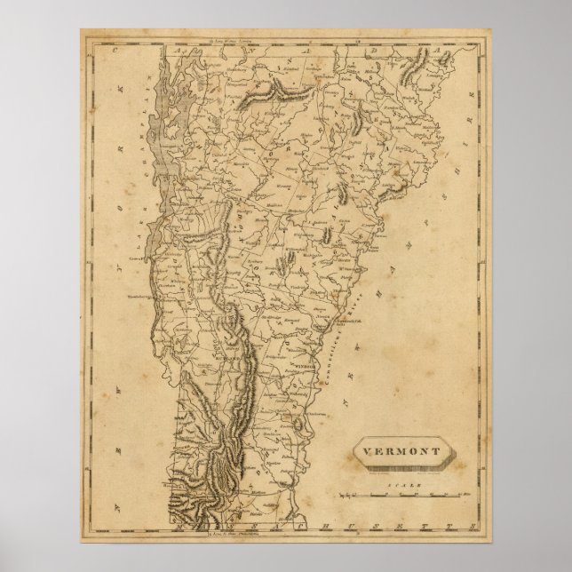Vermont Poster (Vorne)