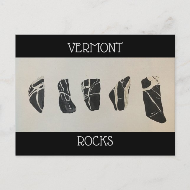 Vermont Postkarte (Vorderseite)