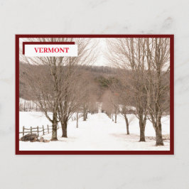 Vermont Postkarte