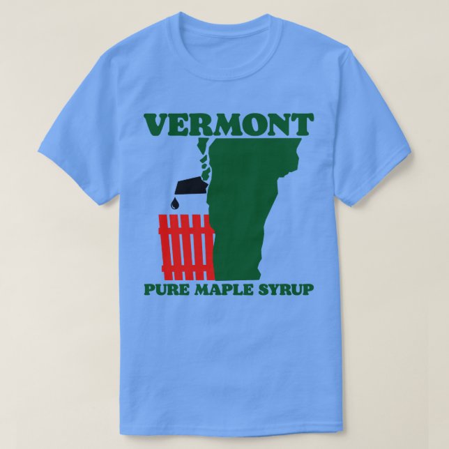 Vermont Pure Maple Sirup T-Shirt (Design vorne)