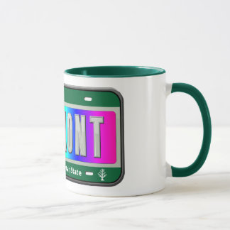 Vermont-Regenbogen-Staat Tasse
