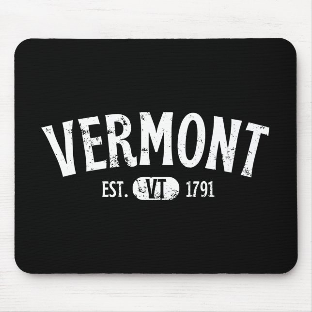 Vermont Retro Vintag VT Mousepad (Vorne)