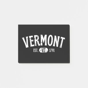 Vermont Retro Vintage VT Post-it Klebezettel