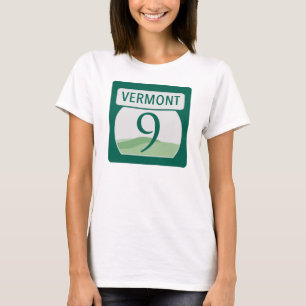 Vermont Route 9 T - Shirt