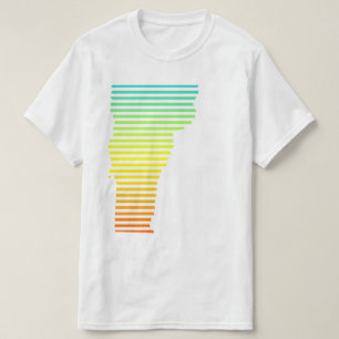 Vermont-Schauer verblassen T-Shirt