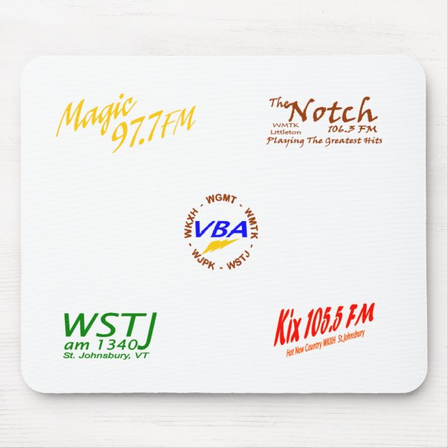 Vermont-Sendungs-Mausunterlage Mousepad (Vorne)
