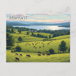 Vermont Shelburne Farms Travel Postkarte