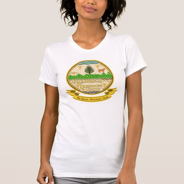 Vermont Siegel T-Shirt (Vorderseite)