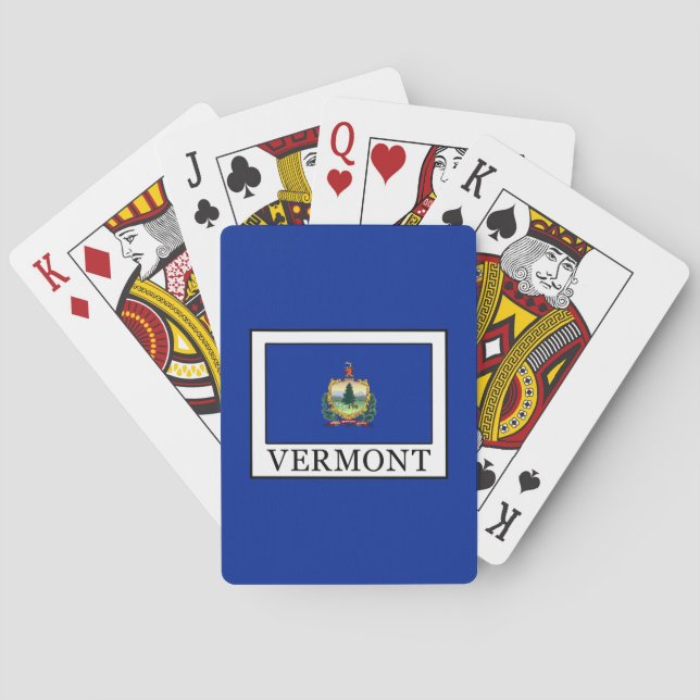 Vermont Spielkarten (Rückseite)