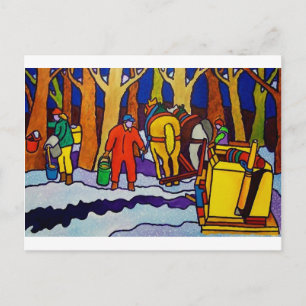 Vermont Spring J von Piliero Postkarte