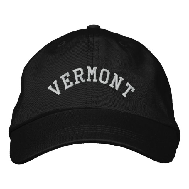 Vermont Staat bestickt Bestickte Kappe (Vorderseite)