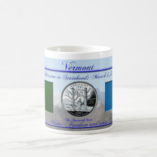 Vermont-Staat Gedenk Tasse