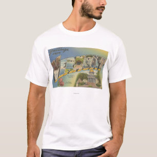 Vermont (Staat Hauptstadt/Blume) - T-Shirt