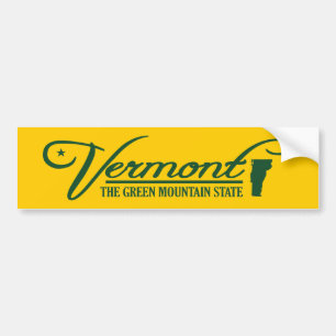 Vermont (Staat von meinen) Autoaufkleber