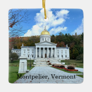 Vermont State Capitol Keramikornament
