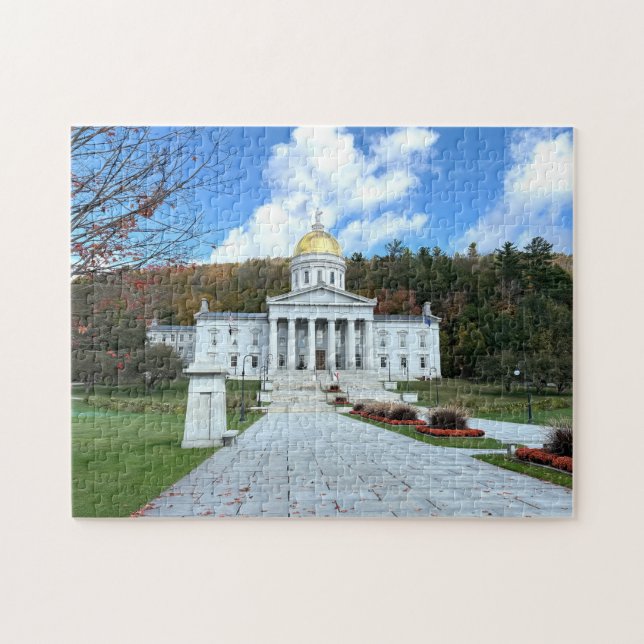 Vermont State Capitol Puzzle (Horizontal)