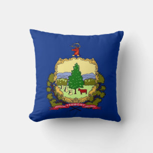 Vermont State Flag American MoJo Pillow Kissen