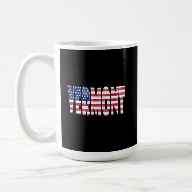 Vermont state  kaffeetasse (Links)
