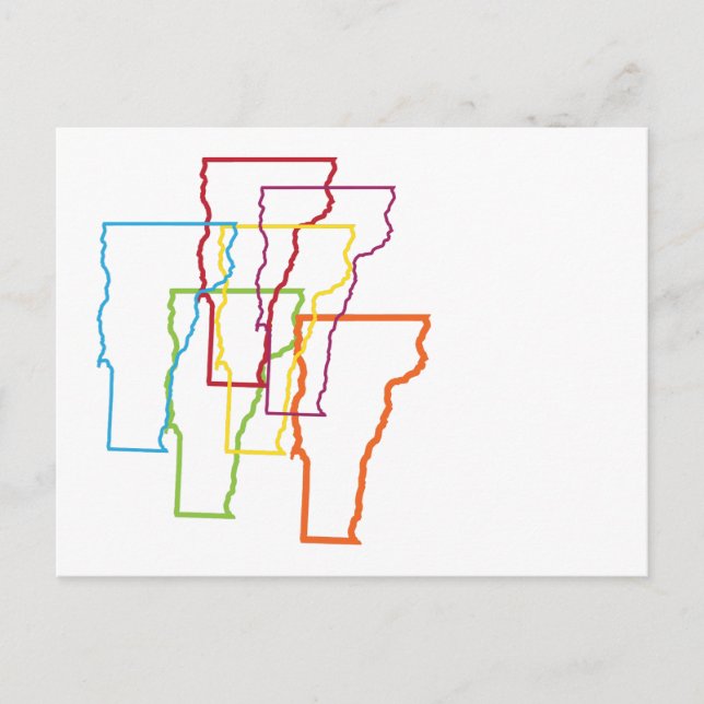Vermont Stolz Postkarte (Vorderseite)