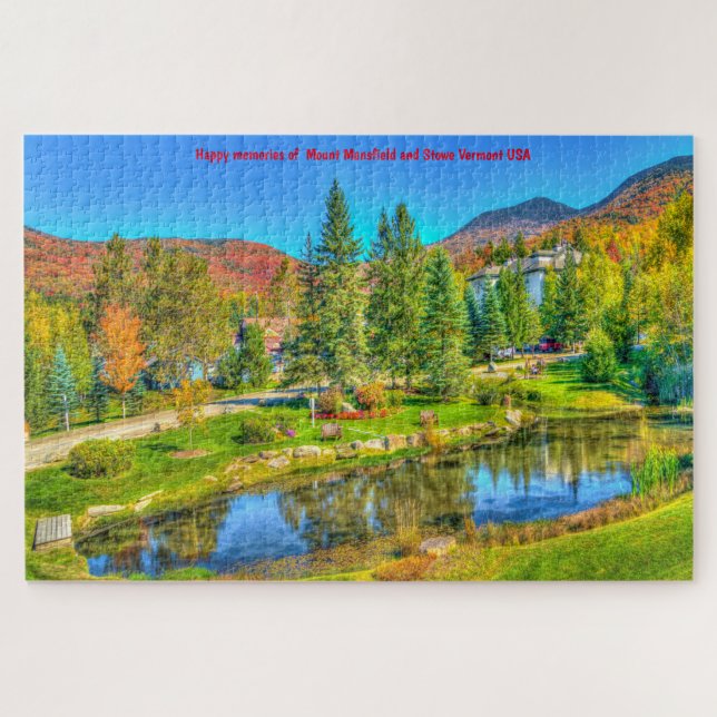 Vermont Stowe. Jigsaw Puzzle (Horizontal)