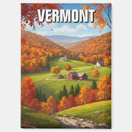 Vermont Travel Magnet