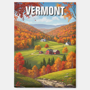 Vermont Travel Magnet