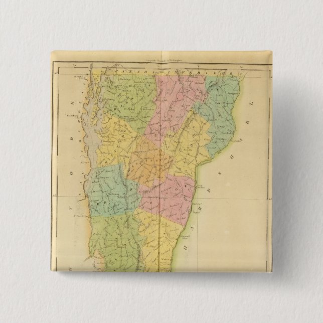 Vermont USA Button (Vorderseite)